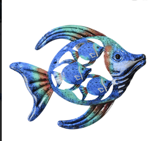 11-3/4" FISH WALL DECOR