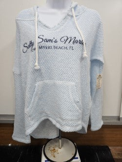 Slouchy Knit-Aqua